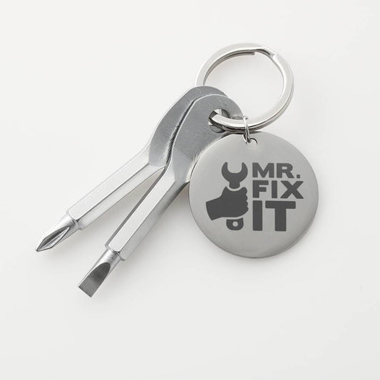 Mr. Fix It - Screwdriver Keychain