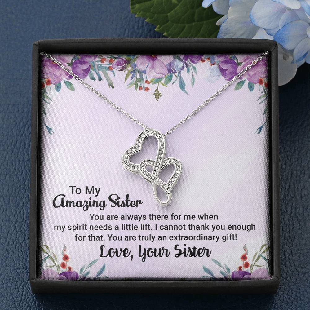 To My Amazing Sister - An extraordinary gift - Necklace