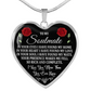 TO MY SOULMATE COMPLETE HEART NECKLACE GIFT SET