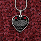 TO MY SOULMATE COMPLETE HEART NECKLACE GIFT SET