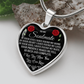 TO MY SOULMATE COMPLETE HEART NECKLACE GIFT SET