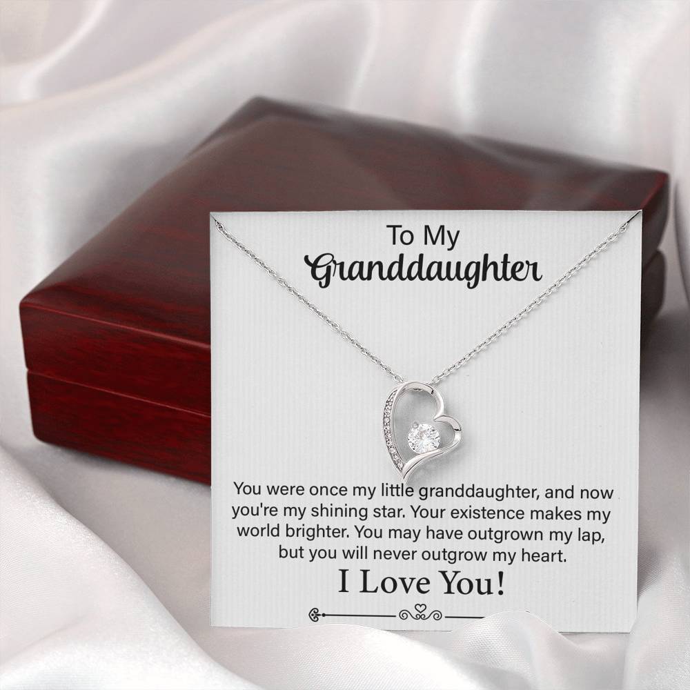 You Were Once My Little Granddaughter, Heart Necklace