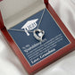 Graduation 2021, To Granddaughter, Heart Necklace