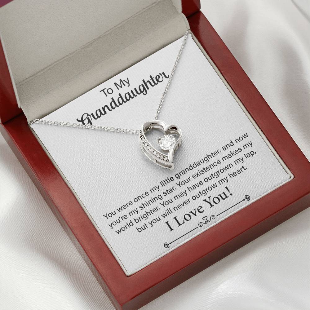 You Were Once My Little Granddaughter, Heart Necklace
