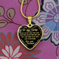 TO MY WIFE LAST EVERYTHING HEART NECKLACE GIFT SET