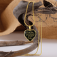 TO MY WIFE LAST EVERYTHING HEART NECKLACE GIFT SET