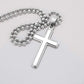 To My Fishing Dad - You're a Reel Legend - Cross Necklace