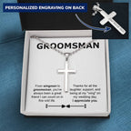 Groomsman, From Wingman to Groomsman, Cross Necklace