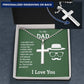 To My Dad - You're the Greatest - Cross Necklace
