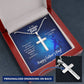 To My Fishing Dad - You're a Reel Legend - Cross Necklace