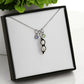 TO MY MOM PEA TO YOUR POD NECKLACE