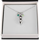 TO MY MOM PEA TO YOUR POD NECKLACE