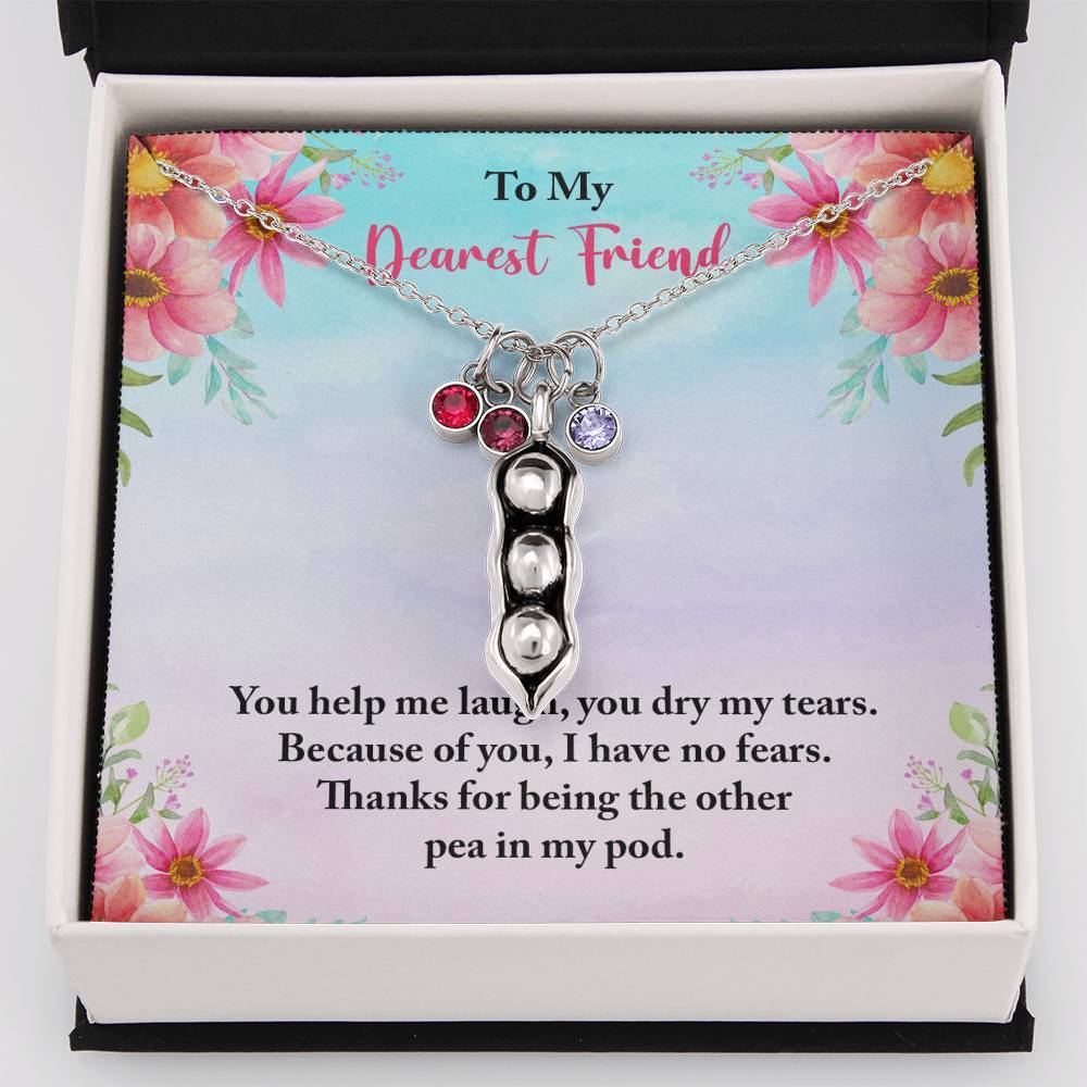 To My Dearest Friend - The Other Pea in My Pod - Necklace