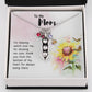 To My Mom - Keeping Watch Over Me - Necklace