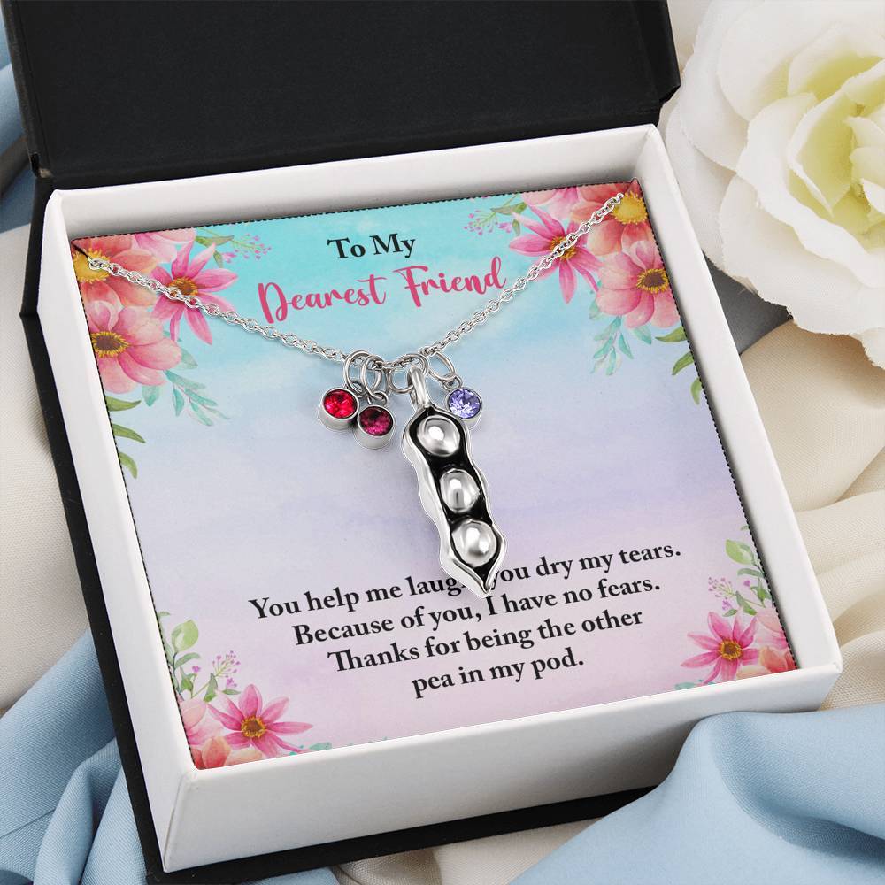To My Dearest Friend - The Other Pea in My Pod - Necklace