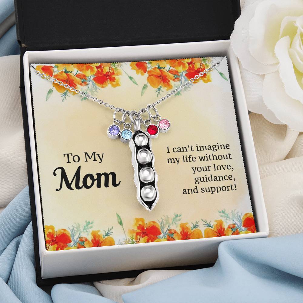 To My Mom - Love, Guidance and Support - Necklace