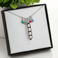 TO MY MOM PEA TO YOUR POD NECKLACE