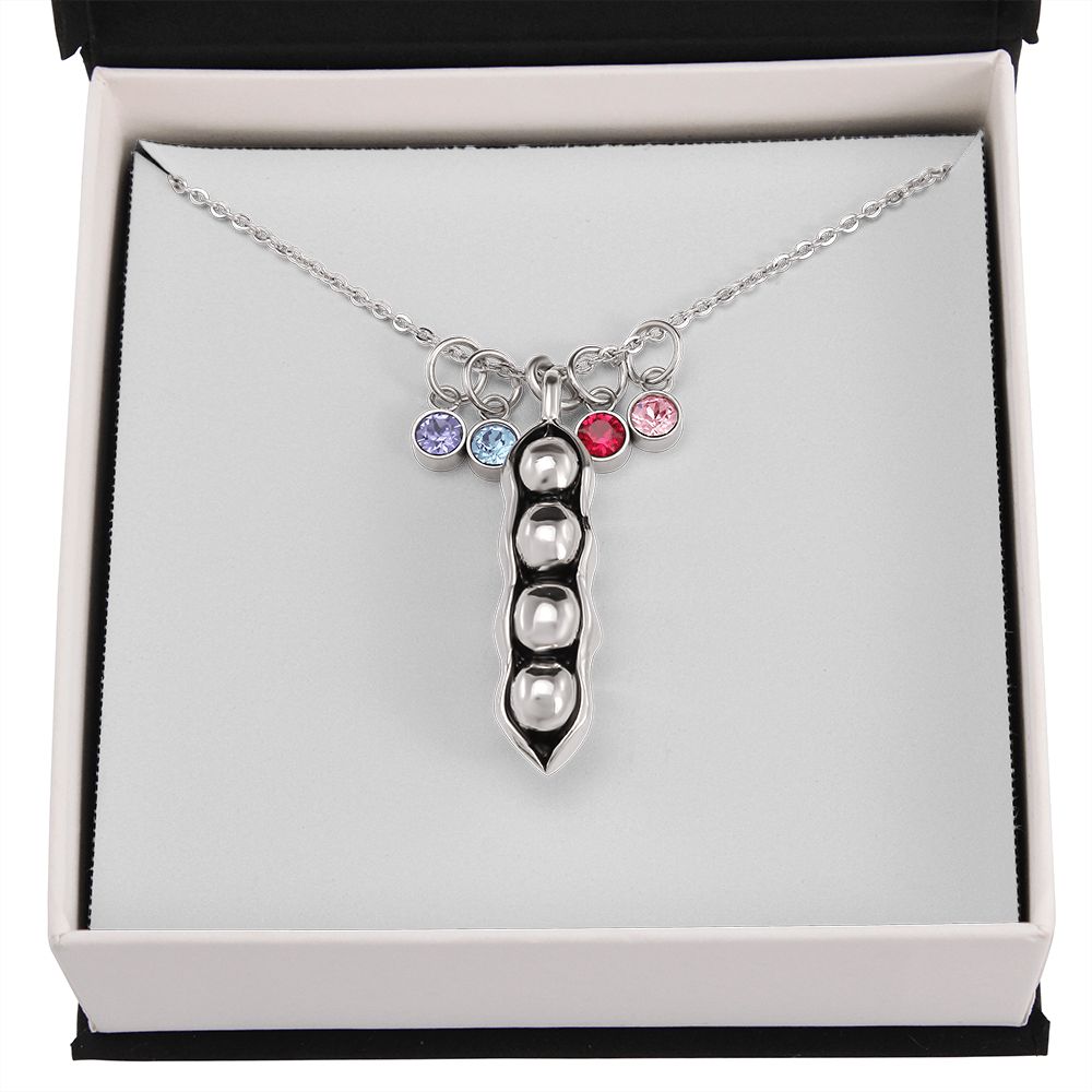 TO MY MOM PEA TO YOUR POD NECKLACE