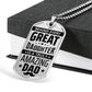 To My Dad - Amazing Dad - Dog Tag