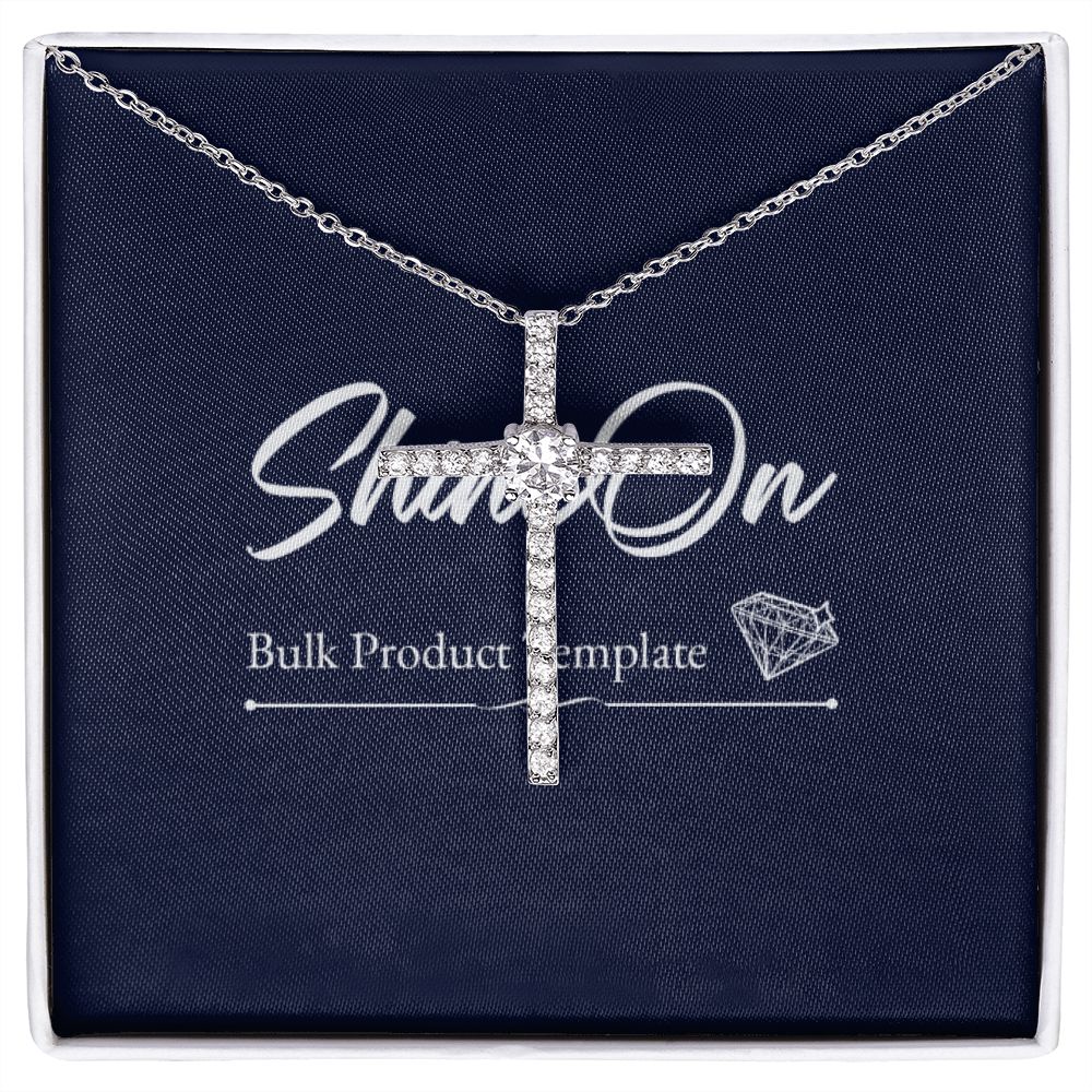 CZ CROSS NECKLACE GIFT SET