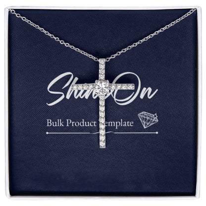 CZ CROSS NECKLACE GIFT SET