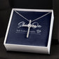 CZ CROSS NECKLACE GIFT SET