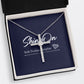 CZ CROSS NECKLACE GIFT SET