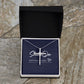 CZ CROSS NECKLACE GIFT SET