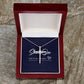 CZ CROSS NECKLACE GIFT SET