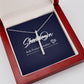 CZ CROSS NECKLACE GIFT SET
