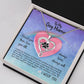 Dog Memorial Necklace, To My Dog Mama, Pet sympathy gift