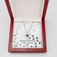 Home is Where the Paw, Pet Paw Heart Necklace