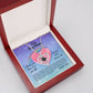 Dog Memorial Necklace, To My Dog Mama, Pet sympathy gift