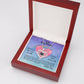 Dog Memorial Necklace, To My Dog Mama, Pet sympathy gift