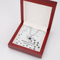 Home is Where the Paw, Pet Paw Heart Necklace