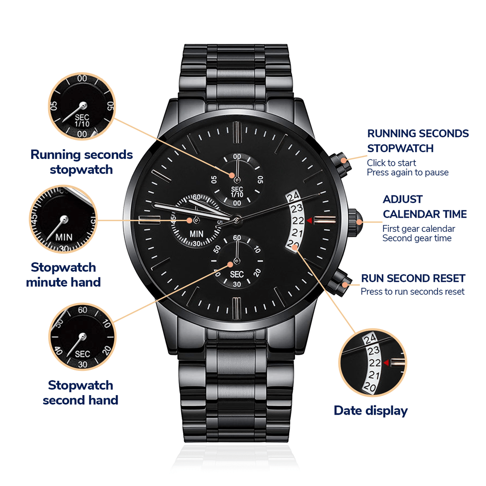 Groomsman, You've Always Had My Back, Men's Watch