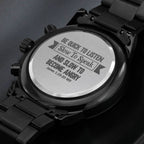 Men's Watch, Be Quick to Listen, James 1:19-20