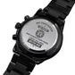 Men's Watch, To Firefighter Husband, Need You Here With Me, Charcoal Black, Gift Watch