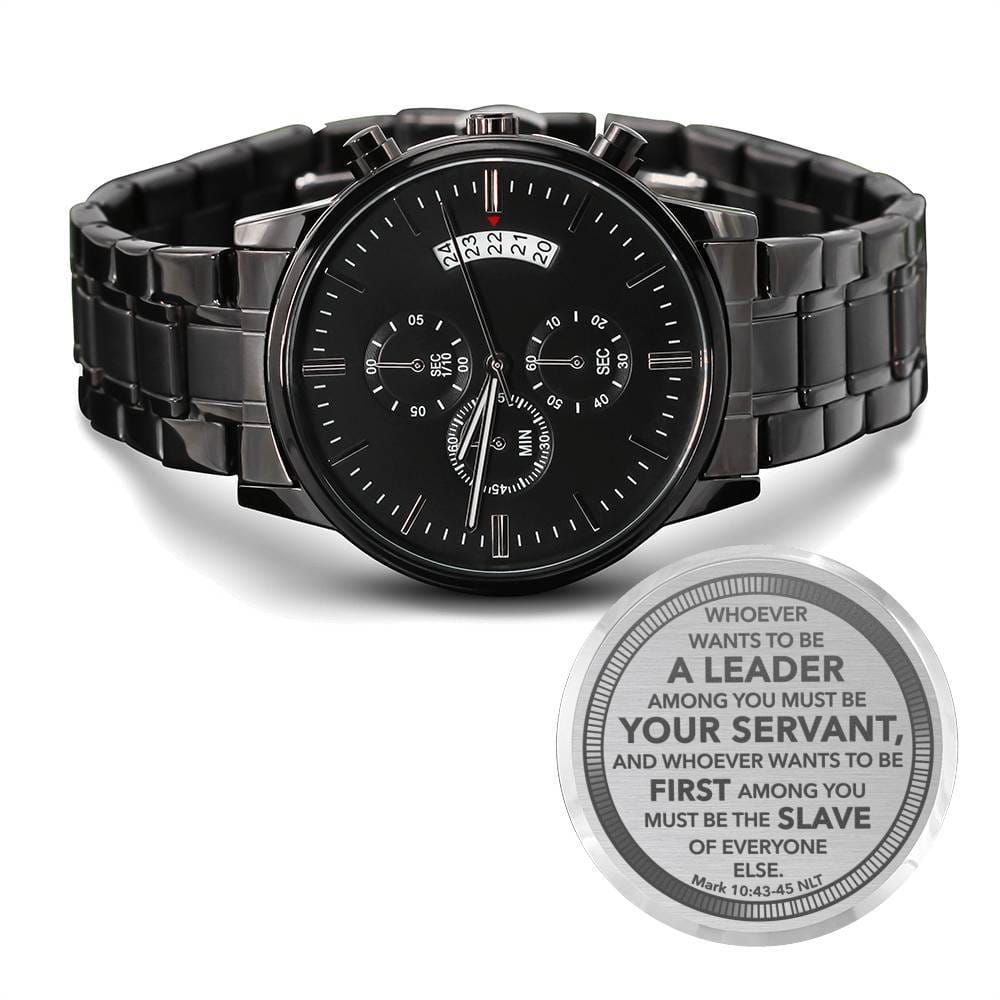 Men's Watch, Whoever Wants to Be a Leader, Mark 10:43-45
