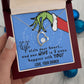 TO MY SEXY WIFE FOREVER LOVE NECKLACE GIFT SET - GRINCH