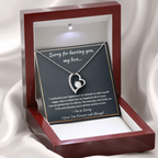 I'M SORRY HAPPINESS FOREVER LOVE NECKLACE GIFT SET