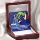 TO MY MOM FOREVER LOVE NECKLACE GIFT SET - GRINCH