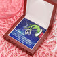 TO MY GRANDDAUGHTER FOREVER LOVE NECKLACE GIFT SET - GRINCH
