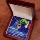 TO MY GRANDDAUGHTER FOREVER LOVE NECKLACE GIFT SET - GRINCH