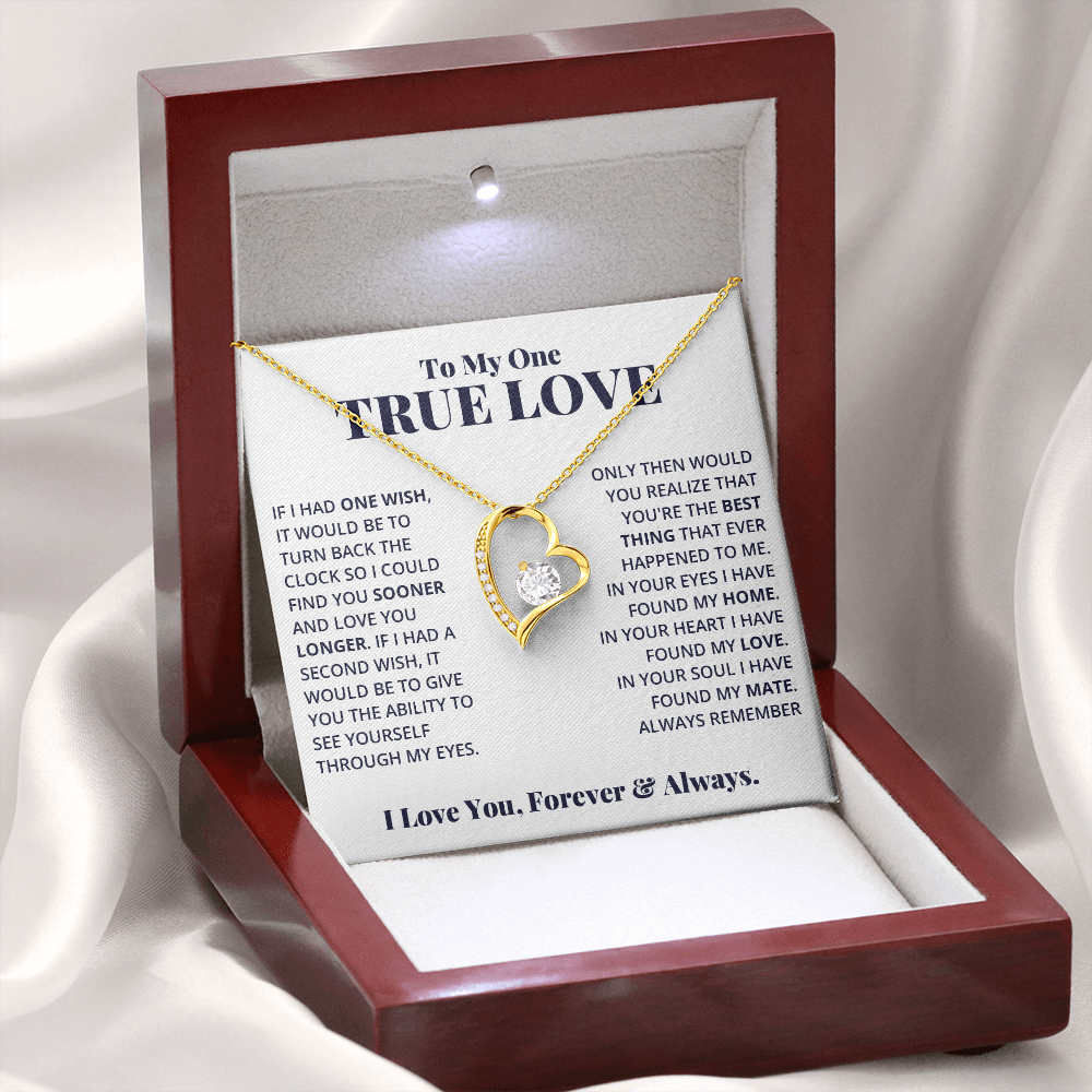 Soulmate - True Love - Forever Love Necklace