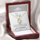 TO MY WIFE LAST EVERYTHING FOREVER LOVE NECKLACE GIFT SET