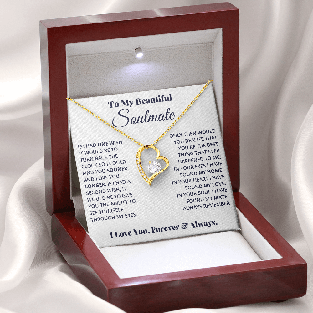 Soulmate - Found You - Forever Love Necklace