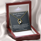 I'M SORRY HAPPINESS FOREVER LOVE NECKLACE GIFT SET
