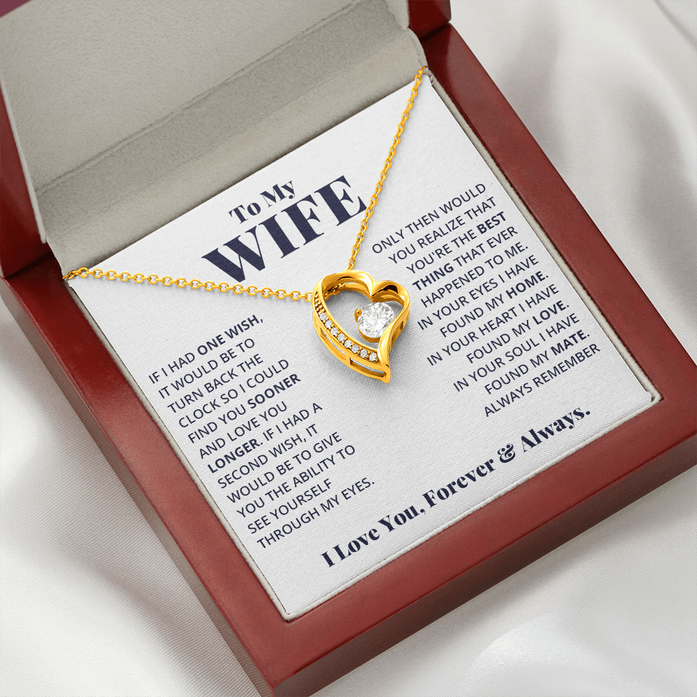 Wife - Your Heart Necklace