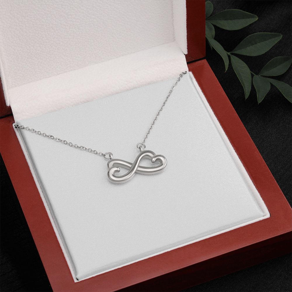 FG Family Gift Mall Gifts For Daughter Gift From Mom Dad Infinity Necklace For Women Gifts For Daughter Birthday Adult